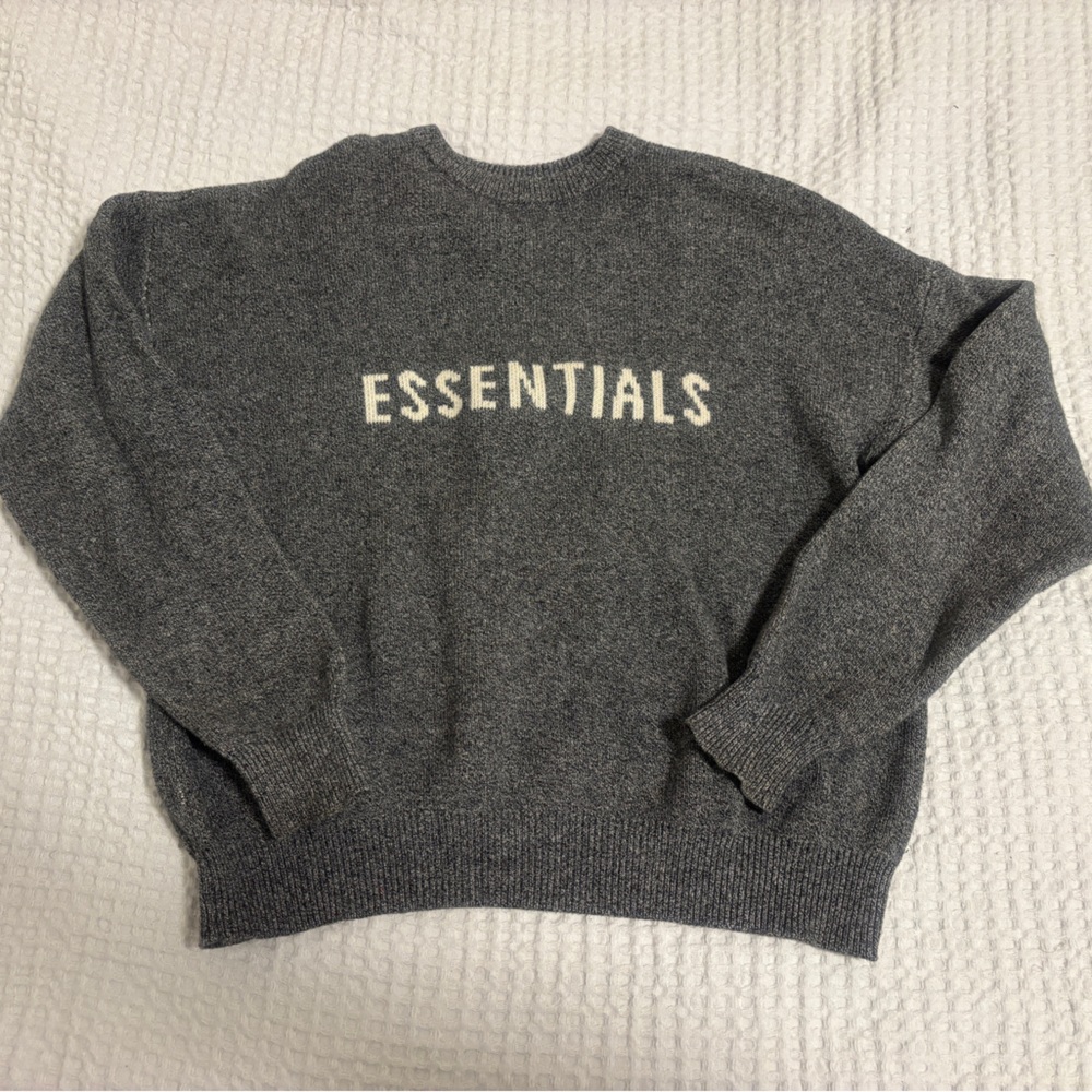 Essentials Gray Sweater